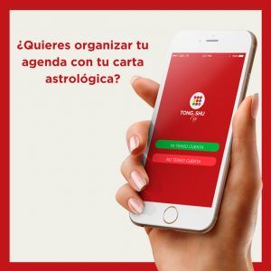 App con el calendario personalizado con tu carta astrológica